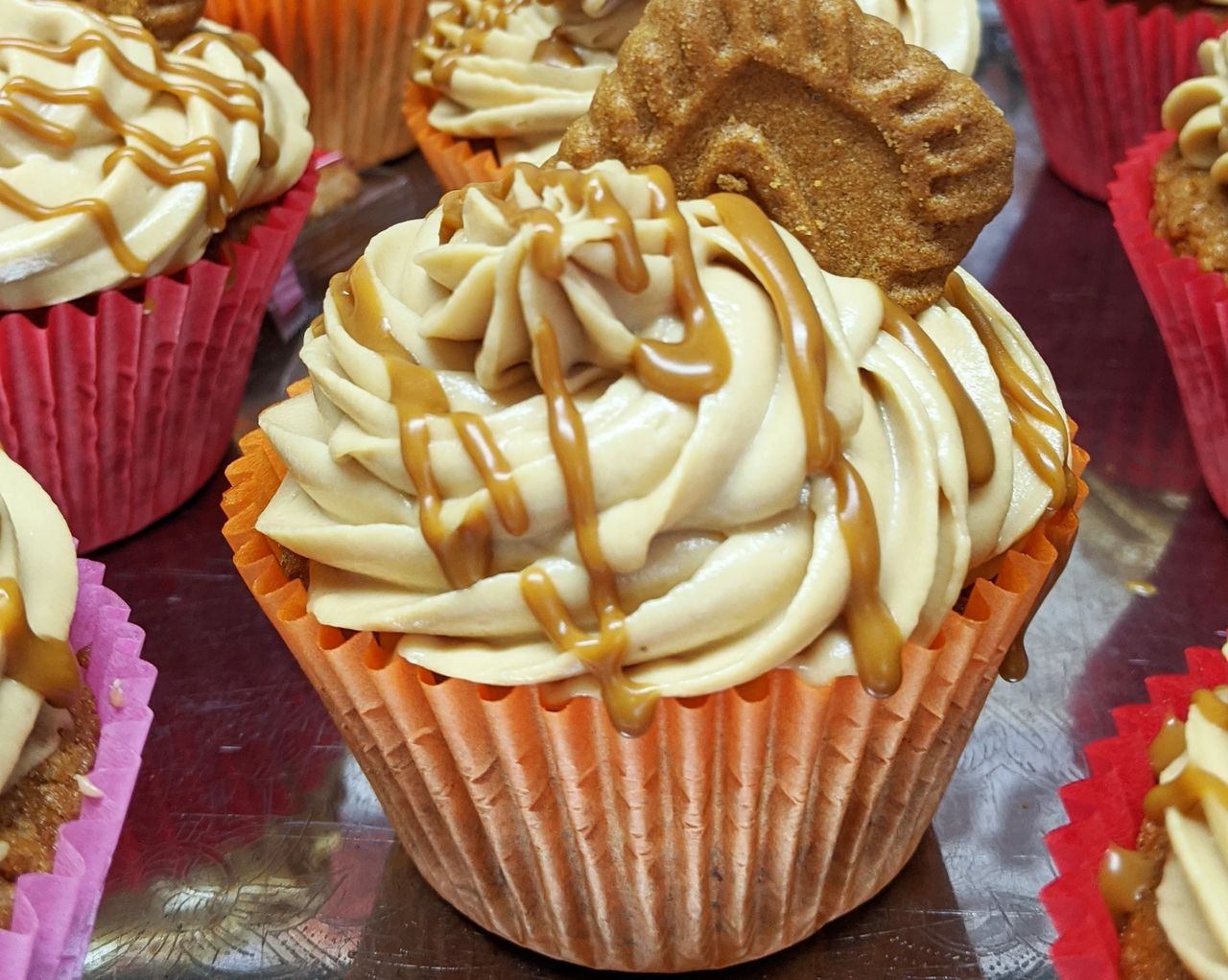 Biscoff cupcake