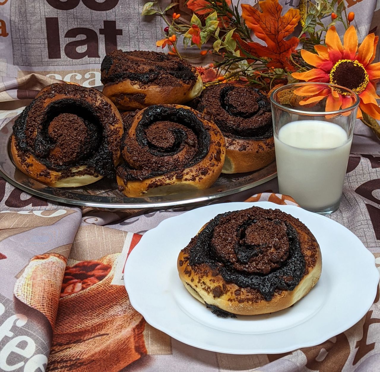 Cocoa swirl