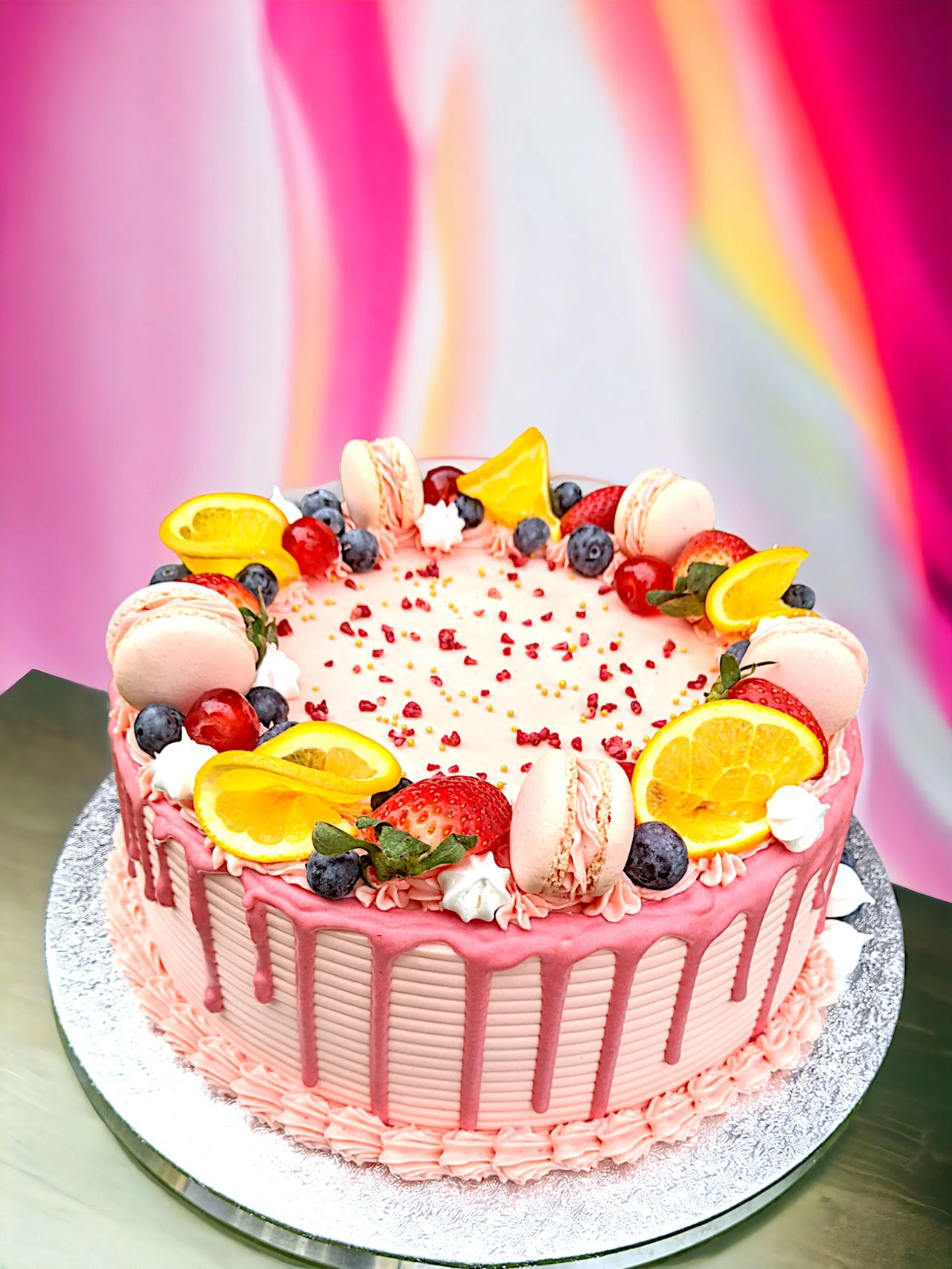 Vanilla fruit cake