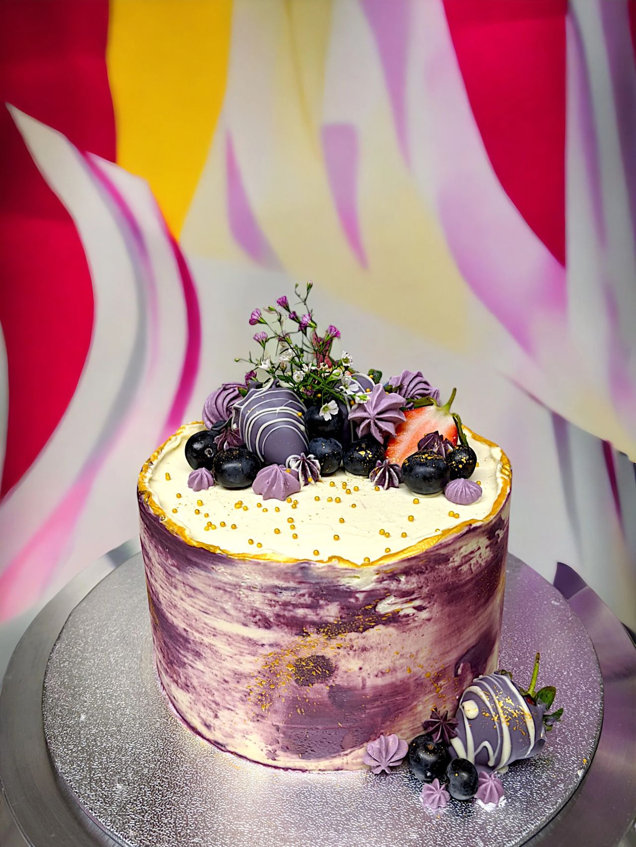 Vanilla fruit cake (4)