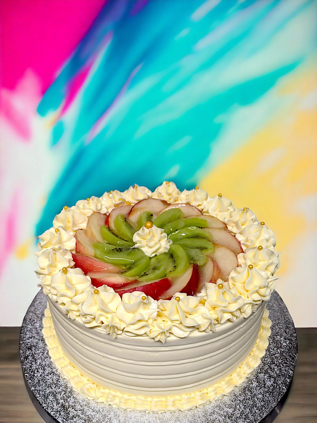 Vanilla fruit cake (6)