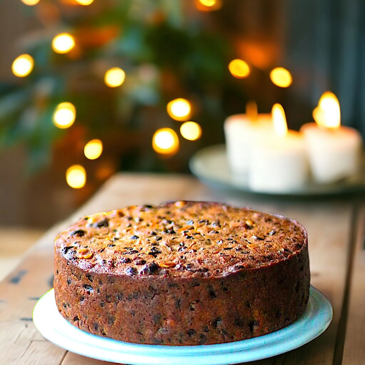 Traditional English fruit cake