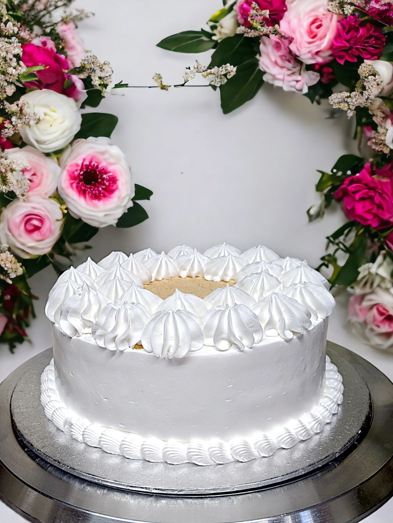 Floating island cake