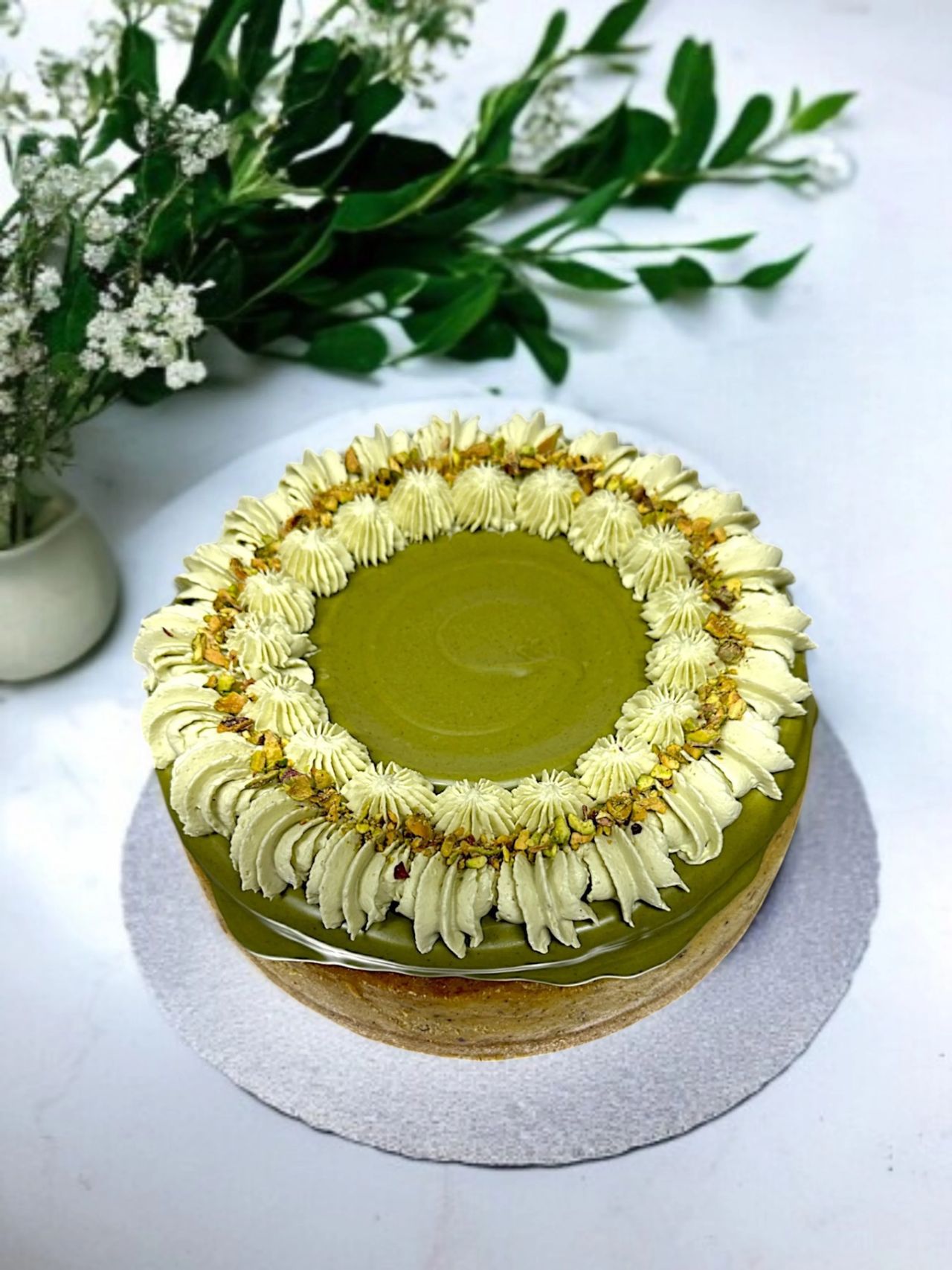 Pistachio cheesecake (2)