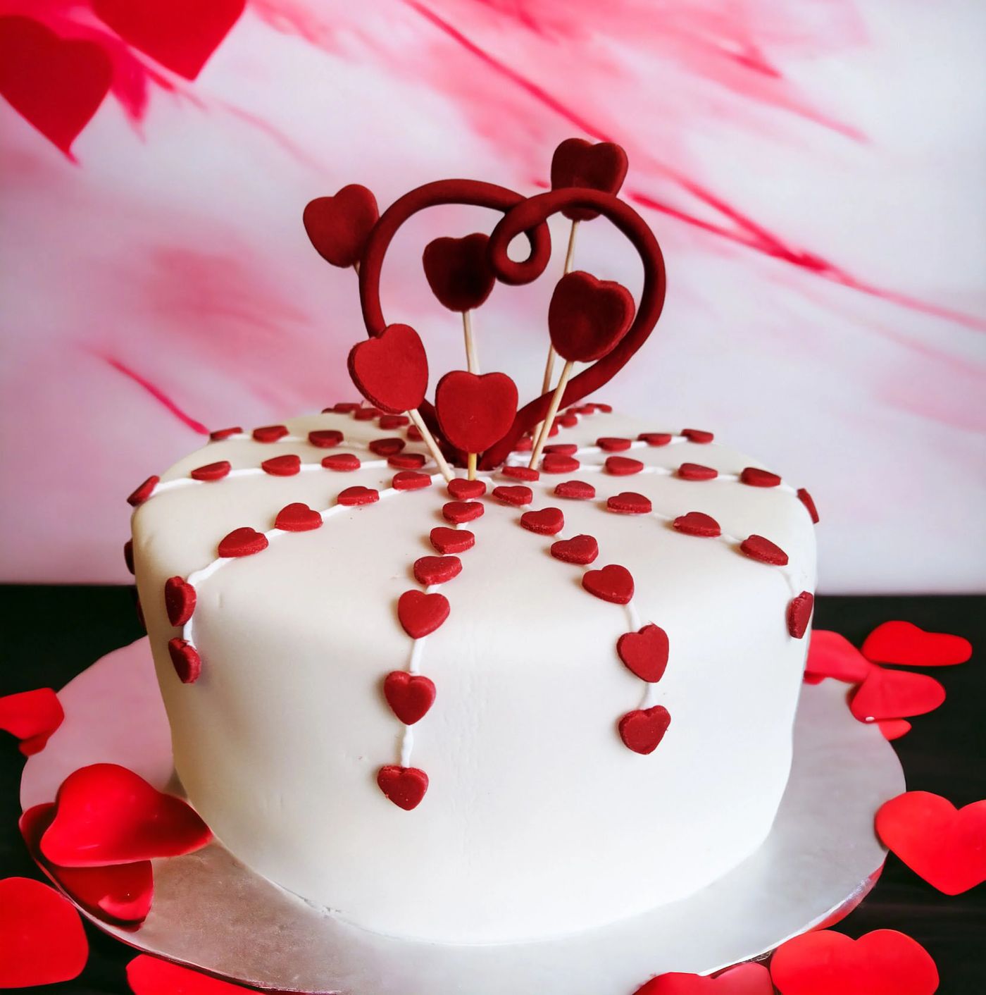 Wedding and Valentine cakes (6)